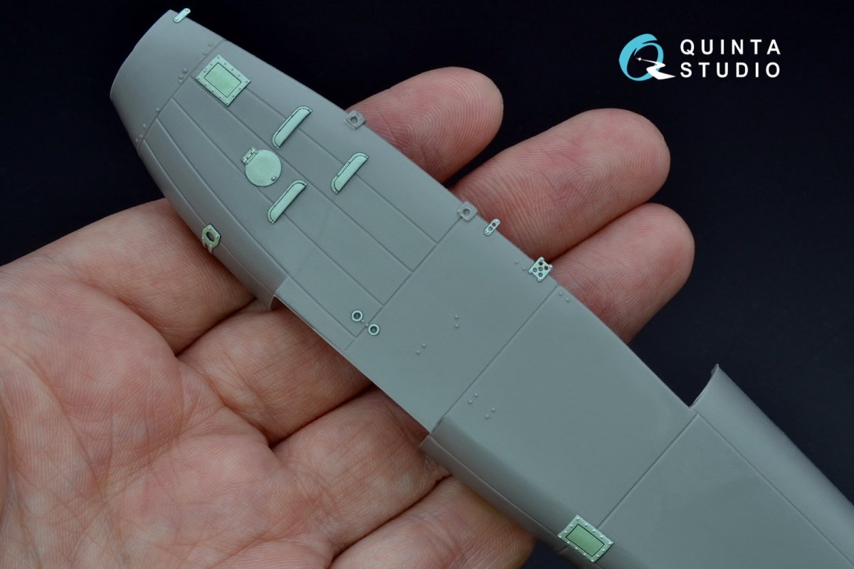 Quinta Studio QD32071 Albatros D.III OAW 3D-Printed &amp;amp; colored Interior on decal paper (for Roden kit) 1/32 – immagine 8