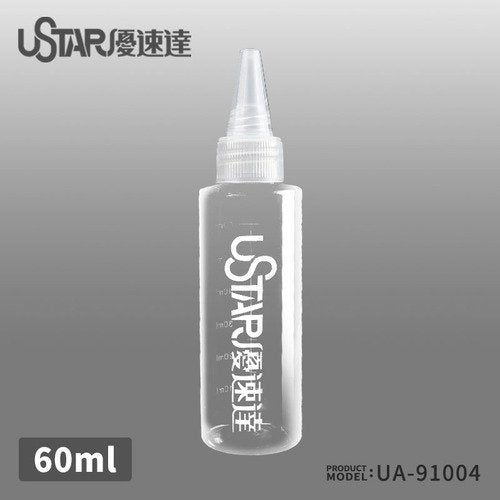 Flacon mélangeur de peinture U-Star UA-91004 60 ml (6 pièces)