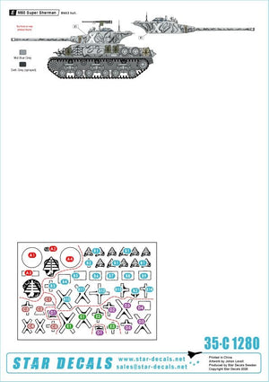 Star Decals 35-C1280 Lebanese Tanks &amp;amp; AFVs 10 1/35 – Bild 2