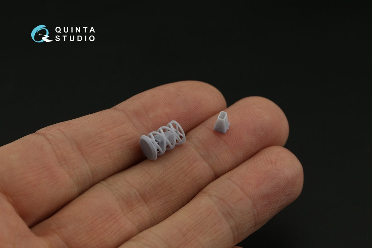 Quinta Studio QD+48370 F-4E late without DMAS 3D-Printed &amp;amp; colored Interior on decal paper (Meng) (with 3D-printed resin parts) 1/48 – image 15
