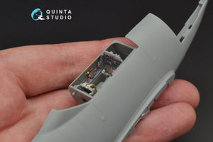Quinta Studio QD48089 Me-262A 3D-Printed &amp;amp; colored Interior on decal paper (for HobbyBoss kit) 1/48 – Bild 10
