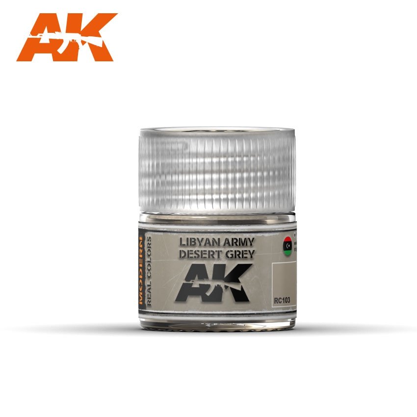 AK Interactive RC103 LIBYAN ARMY DESERT GRAY 10ml