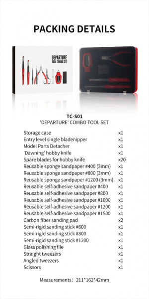 DSPIAE TC-S01 &amp;#39;Departure&amp;#39; Tool Combo Set – image 2