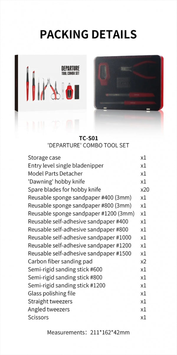 DSPIAE TC-S01 &amp;#39;Departure&amp;#39; Tool Combo Set – image 2