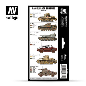 Vallejo 71645 Italian WWII Regio Esercito Camo Colors 8 x 17 ml – Bild 2