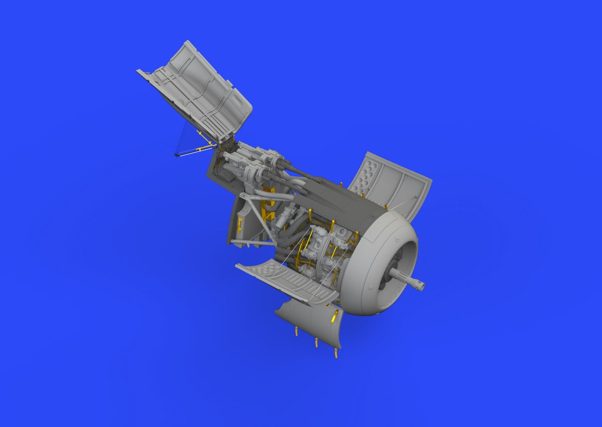 Eduard 648941 Fw 190A-7 engine &amp;amp; fuselage guns Eduard 1/48 – Bild 7