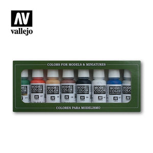 Vallejo 70103 Model Color - Wargame Basic Set 8 x 17 ml (70103)