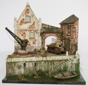RT-Diorama 35308 Diorama Base: &amp;quot;Marne River Port&amp;quot; WWI 1/35 – obrázek 8