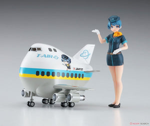 Hasegawa SP465 Egg Girls Collection 12 Sara Mayuki (CA) w/Airliner 1/20 – image 5