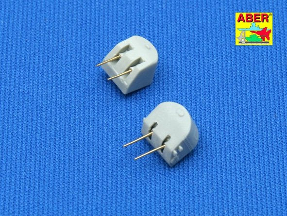 Aber 350L-07 Set of 12 pcs 127 mm universal barrels for US Navy ships (1/350) – imagen 3