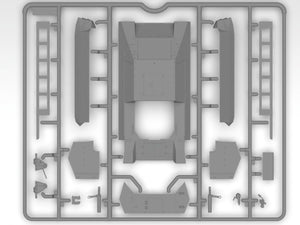 ICM 35340 10.5cm leFH 16(Sf) auf Geschutzwagen FCM36 (f) 1/35 – imagen 6