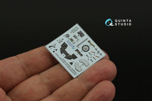 Quinta Studio QDS-48389 Macchi C.202 Folgore Early 3D-Printed &amp;amp; coloured Interior on decal paper (Hasegawa/Eduard) (Small version) 1/48 – zdjęcie 7
