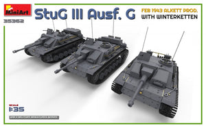 Mini Art 35362 StuG III Ausf. G FEB 1943 ALKETT PROD. WITH WINTERKETTEN 1/35 – image 3