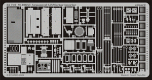 Eduard 35749 M-106A1 Armored SPMortar interior 1/35 Tamiya