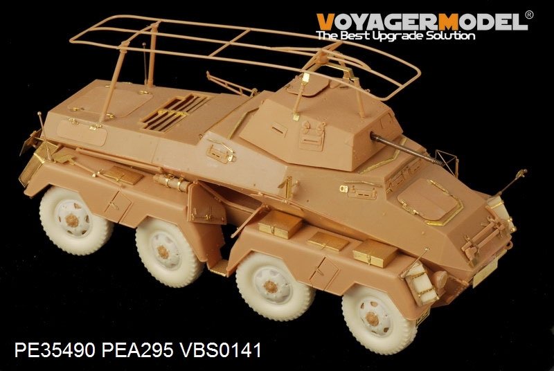 Voyager Model PE35490 WWII German Sd.Kfz.232 8 ROD early version for AFV 35232 1/35 – Bild 2