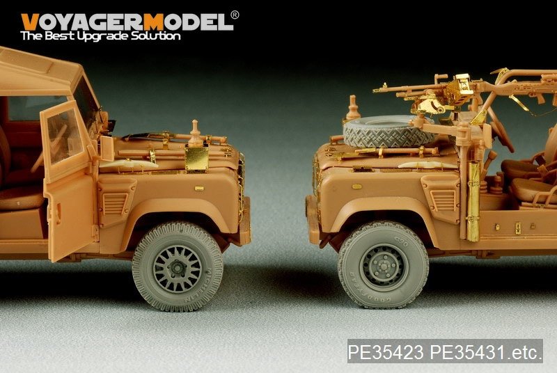 Voyager Model PE35423 Modern British Defender 110 Hardtop for HOBBY BOSS 82448 1/35 – imagen 11