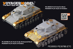 Voyager Model PE35554 WWII German Pz.Kpfw.IV Ausf.A Fenders For DROGON 6747 1/35 – Bild 4