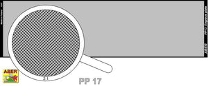 Aber PP17 Engrave plate (140 x 39 mm) - pattern 17 – Bild 2