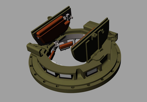 Coupole de commandant Panzer Art RE35-659 MK2 pour chars britanniques « Sherman » au 1/35 – image 2