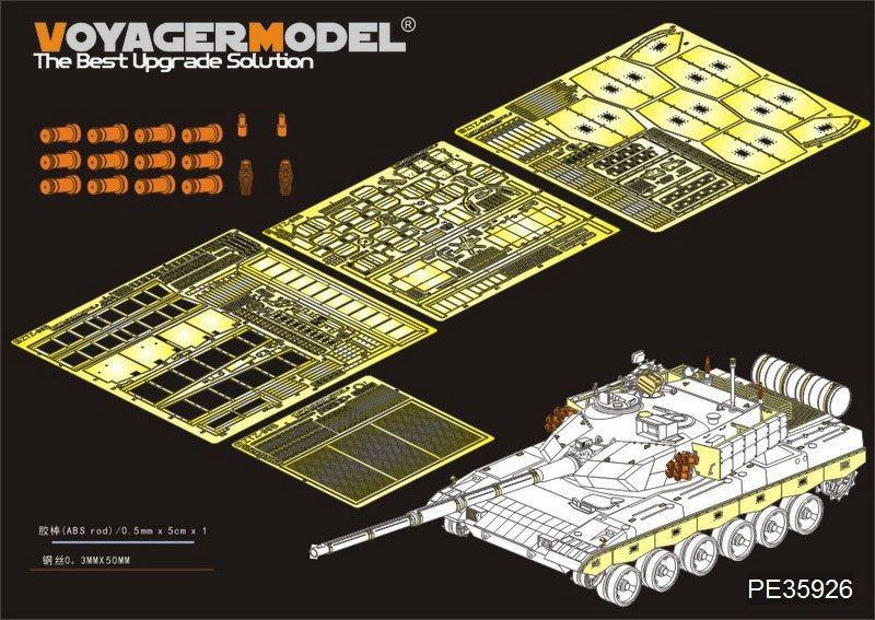 Voyager Model PE35926 CHINESE PLA ZTZ 96MBT Basic For MENG TS-034 1/35