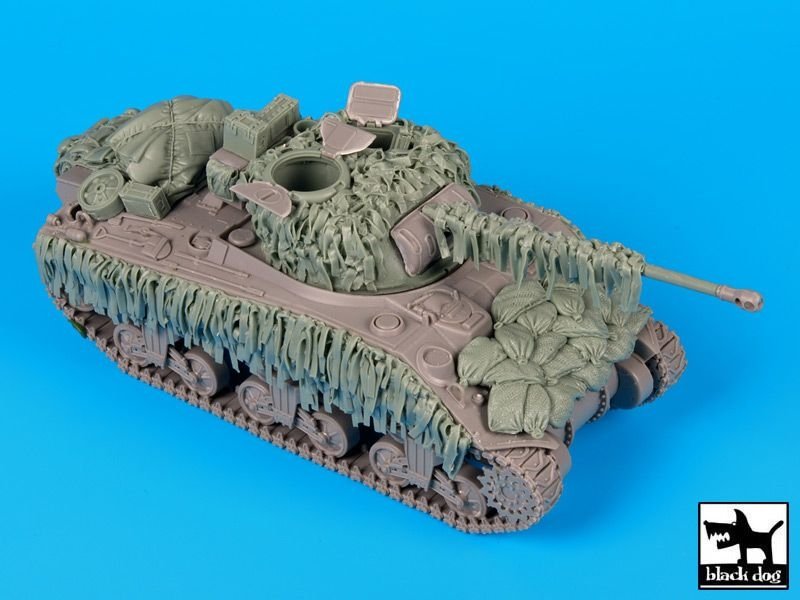Black Dog T35138 British Sherman Firefly hessian tape N 1/35 – Bild 3