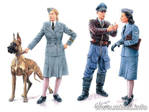 Master Box 3557 Women at war - Luftwaffe Helferinnen 1/35 – image 3