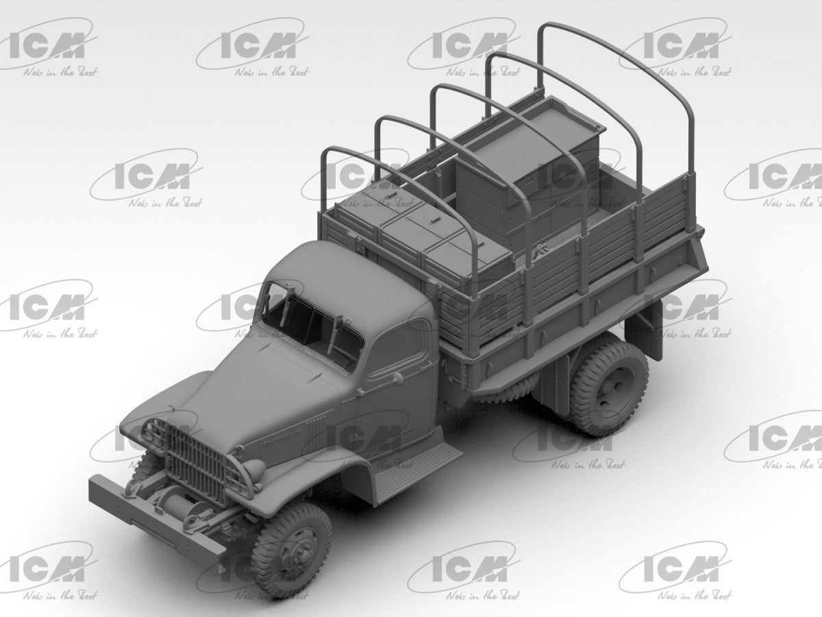 ICM 35587 WWII US Army Kitchen Truck 1/35 – immagine 3