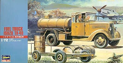 Hasegawa MT16 Japanese Isuzu Fuel Truck 1/72