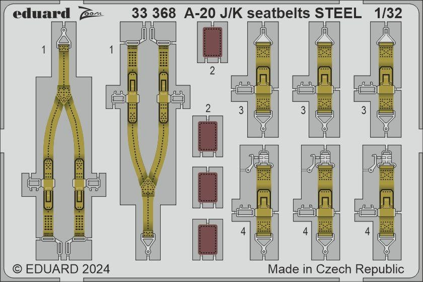 Eduard BIG33161 A-20J/ K HONG KONG MODELS 1/32 – obrázek 6