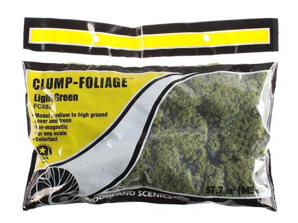 Woodland Scenic WFC682 Listowie &amp;quot;Light Green&amp;quot; (small bag) – image 2