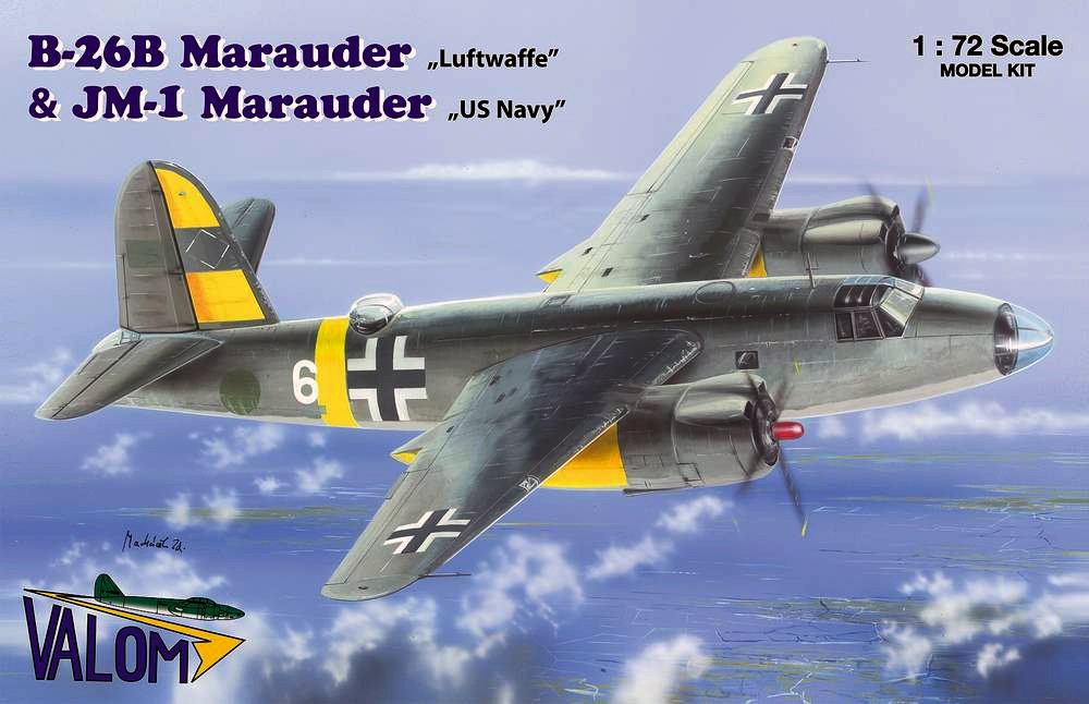 Valom 72050 B-26B Marauder (Luftwaffe) &amp;amp; JM-1 Marauder (US Navy) 1/72