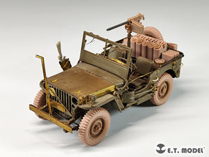 ET Model P35-156 USArmy Jeep Willys MB 1/4-ton 4x4 Truck Sagged Wheels 1/35 – image 5