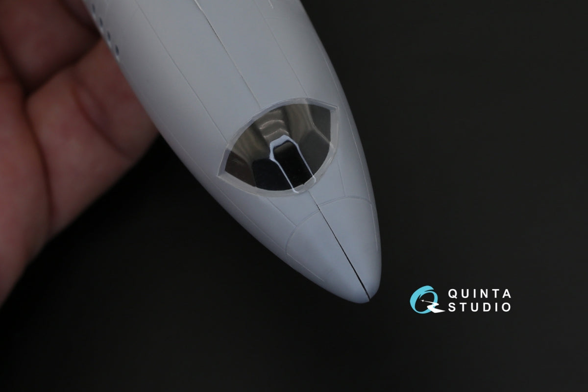 Quinta Studio QC144002 Tu-154 vacuuformed clear canopy (for Zvezda kit) 1/144 – Bild 5