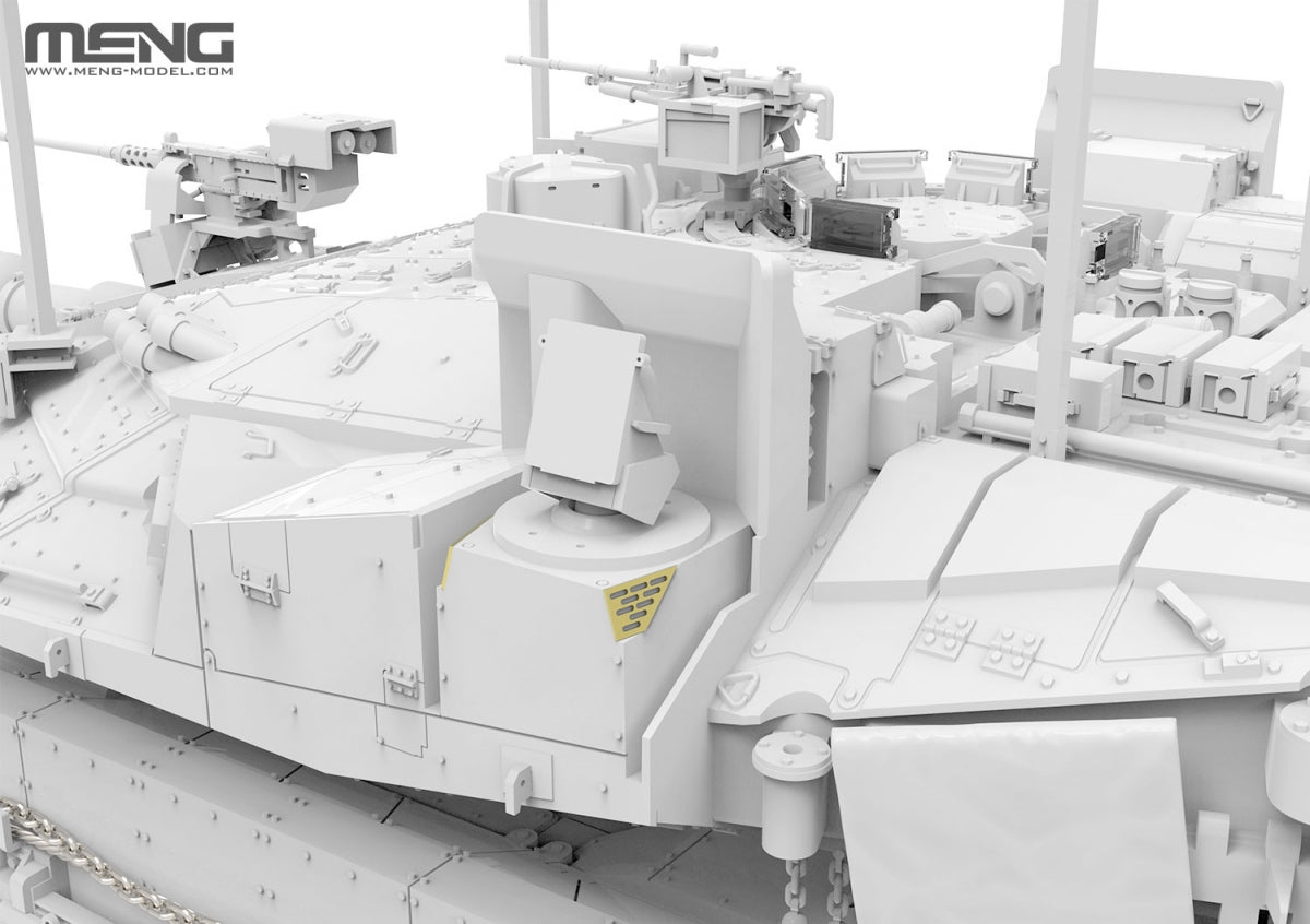 Meng Model TS-056 Merkava Mk.4M w/roof-mounted slat armor Israel Main Battle Tank 1/35 – Bild 10