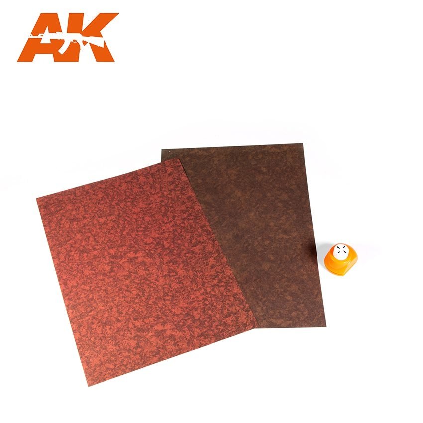 AK Interactive AK8147 PUNCHING LEAVES SHEETS SET – zdjęcie 6