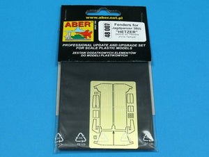 Aber 48007 Fenders for german tank destroyer Sd.Kfz. 138/2 Jagdpanzer 38(t) &amp;#39;&amp;#39;Hetzer&amp;#39;&amp;#39; 1/48 – imagen 3