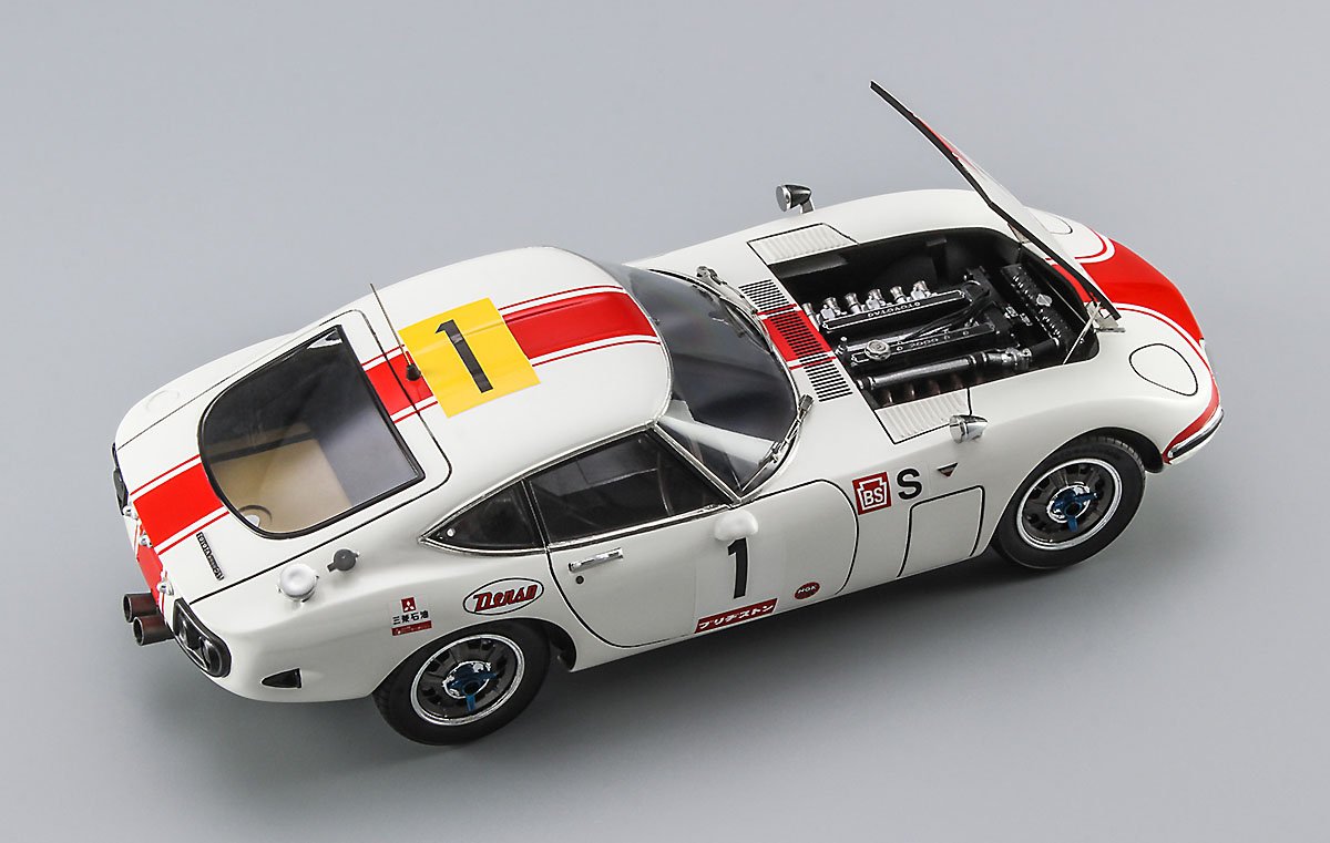 Hasegawa CH53 TOYOTA 2000GT “1967 FUJI 24-HOUR RACE SUPER DETAIL” 1/24 – Bild 2