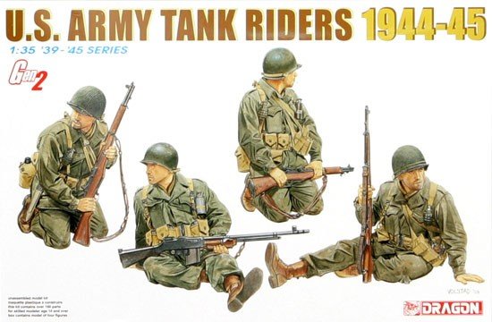 Dragon 6378 US Army Tank Riders 1944-45 1/35