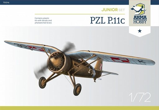 Arma Hobby 70016 PZL P.11c Junior Set 1/72