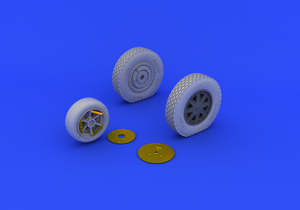 Eduard 632073 P-39 wheels late KITTY HAWK 1/32 – obrázek 2