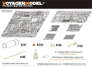 Voyager Model PE35210 WWII German Pz.Kpfw.IV Ausf.H for TAMIYA 35209 1/35 – obrázek 2
