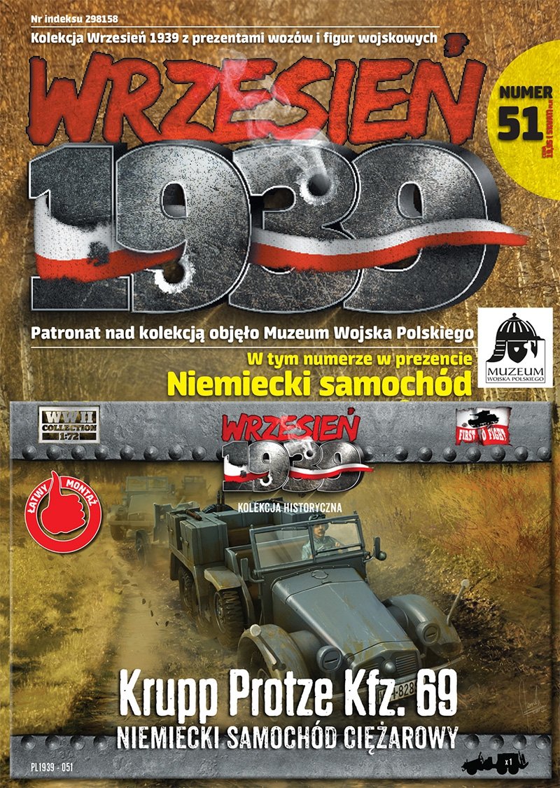 First to Fight PL051 German Krupp Protze Kfz. 69 Truck (1/72)