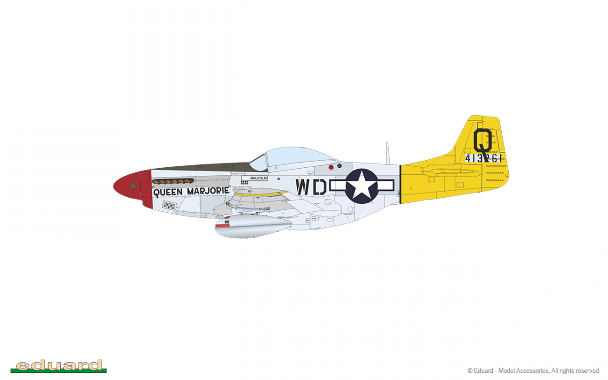 Eduard 11159 RED TAILS &amp;amp; Co. DUAL COMBO 1/48 – imagen 17