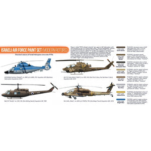 Hataka HTK-CS71 Israeli Air Force paint set (modern rotors) – image 3