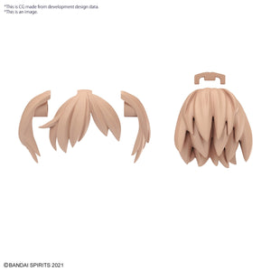 Bandai 67139 30MS OPTION HAIR STYLE PARTS VOL.10 ALL 4 TYPES – image 13