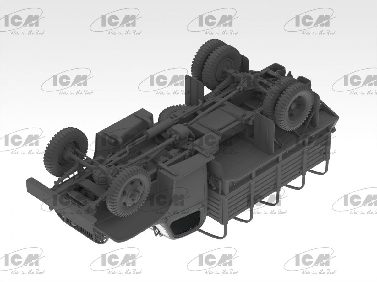 ICM 35593 G7107 WWII Army Truck 1/35 – image 7