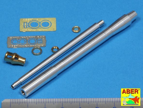 Aber 35L-152 Barrel for German A/T Self Propeled Gun Nashorn with 8.8cm Pak 43/1 L/71 (1/35) – Bild 2