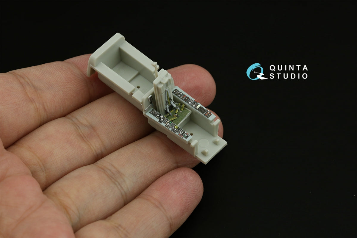 Quinta Studio QD72136 Mitsubishi F-1 3D-Printed &amp;amp; colored Interior on decal paper (Hasegawa) 1/72 – image 11