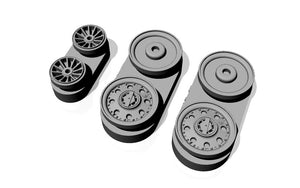Armory Models AW48313 F-105 Thunderchief wheels w/ weighted tyres 1/48 – zdjęcie 2