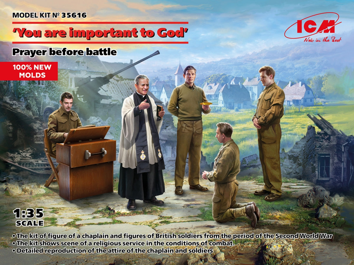 ICM 35616 You are important to God Prayer before battle 1/35 – image 2